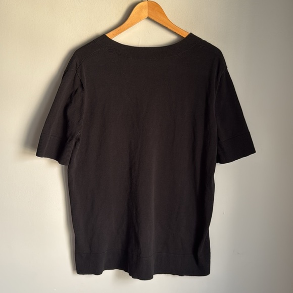 COS Knitted V-Neck Top Medium - Picture 7 of 10